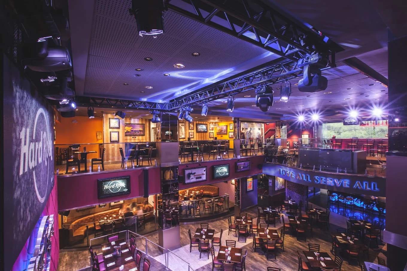 Main hall and event infrastructure