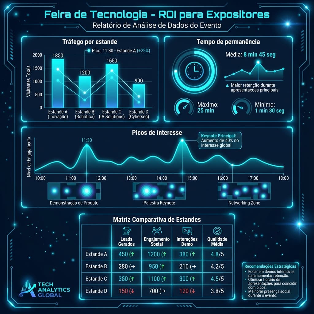 Feira de Tecnologia - ROI para Expositores